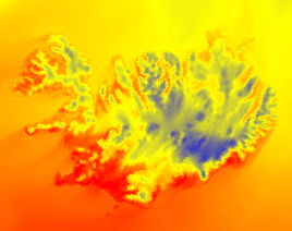 default temp color map